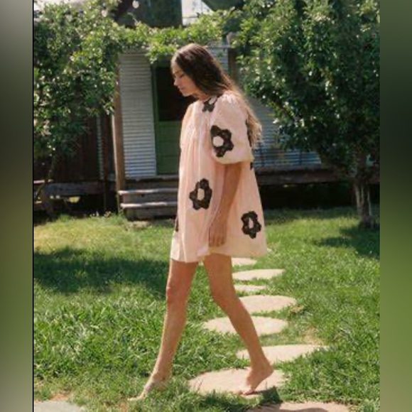 Christy Dawn Bella Blush Patchwork Dress - Picture 2 of 2